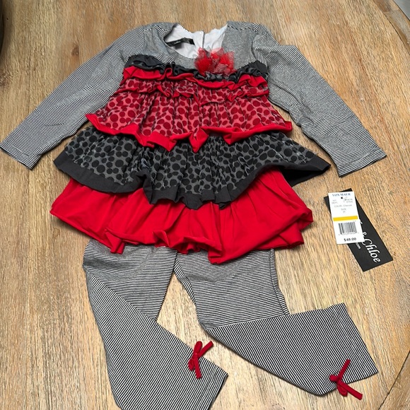 Ruffled two piece set - Picture 1 of 6